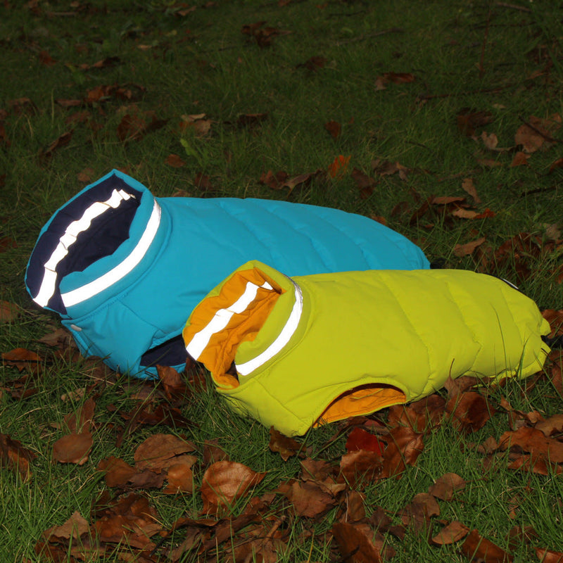 Reflective Dog Puffer Vest Winter Jacket-Pet Apparel-BIG FRENCHIES-Jane's Pet Boutique