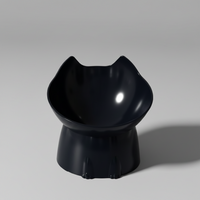 Ergonomic Raised Pet Bowl
