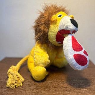 Dog toy lion bite meat rope-Pet Toys-BIG FRENCHIES-Jane's Pet Boutique