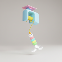 Automatic Hanging Yo-Yo Cat Teaser