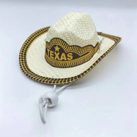 Cowboy straw hat