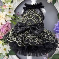 Handmade Princess Puppy Outfit Lace Tutu