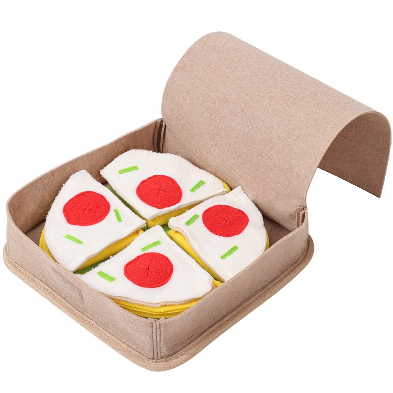 Dog interactive toy pizza-Pet Toys-BIG FRENCHIES-Jane's Pet Boutique