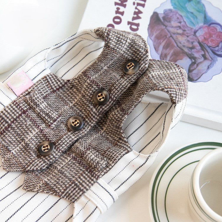 Dog suit vest-Pet Apparel-BIG FRENCHIES-Jane's Pet Boutique