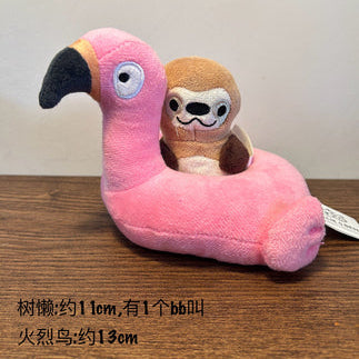 Dog toy sloth & flamingo-Pet Toys-BIG FRENCHIES-Jane's Pet Boutique