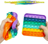 Popit Fidget Toy Push Bubble Sensory Stress Relief Kids Family Games Square Game - # BOT&G51110001 - BIG FRENCHIES