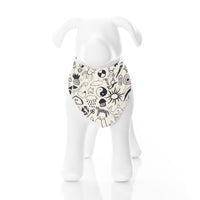 Print Dog Bandana in Doodles