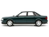 1993 Audi S2 Sedan Emerald Green Metallic Limited Edition to 2000 pieces Worldwide 1/18 Model Car by Otto Mobile