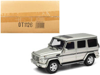 2003 Mercedes-Benz G-Class 55 AMG Iridium Silver Metallic Limited Edition to 999 pieces Worldwide 1/18 Model Car by Otto Mobile