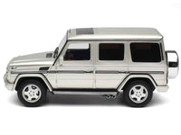 2003 Mercedes-Benz G-Class 55 AMG Iridium Silver Metallic Limited Edition to 999 pieces Worldwide 1/18 Model Car by Otto Mobile