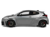 2024 Toyota GR Yaris Precious Metal Gray Metallic Limited Edition to 999 pieces Worldwide 1/18 Model Car by Otto Mobile