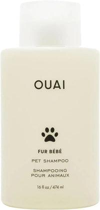OUAI Fur Baby Pet Shampoo Mercer Street Scent Hydrating Dog Wash 16oz