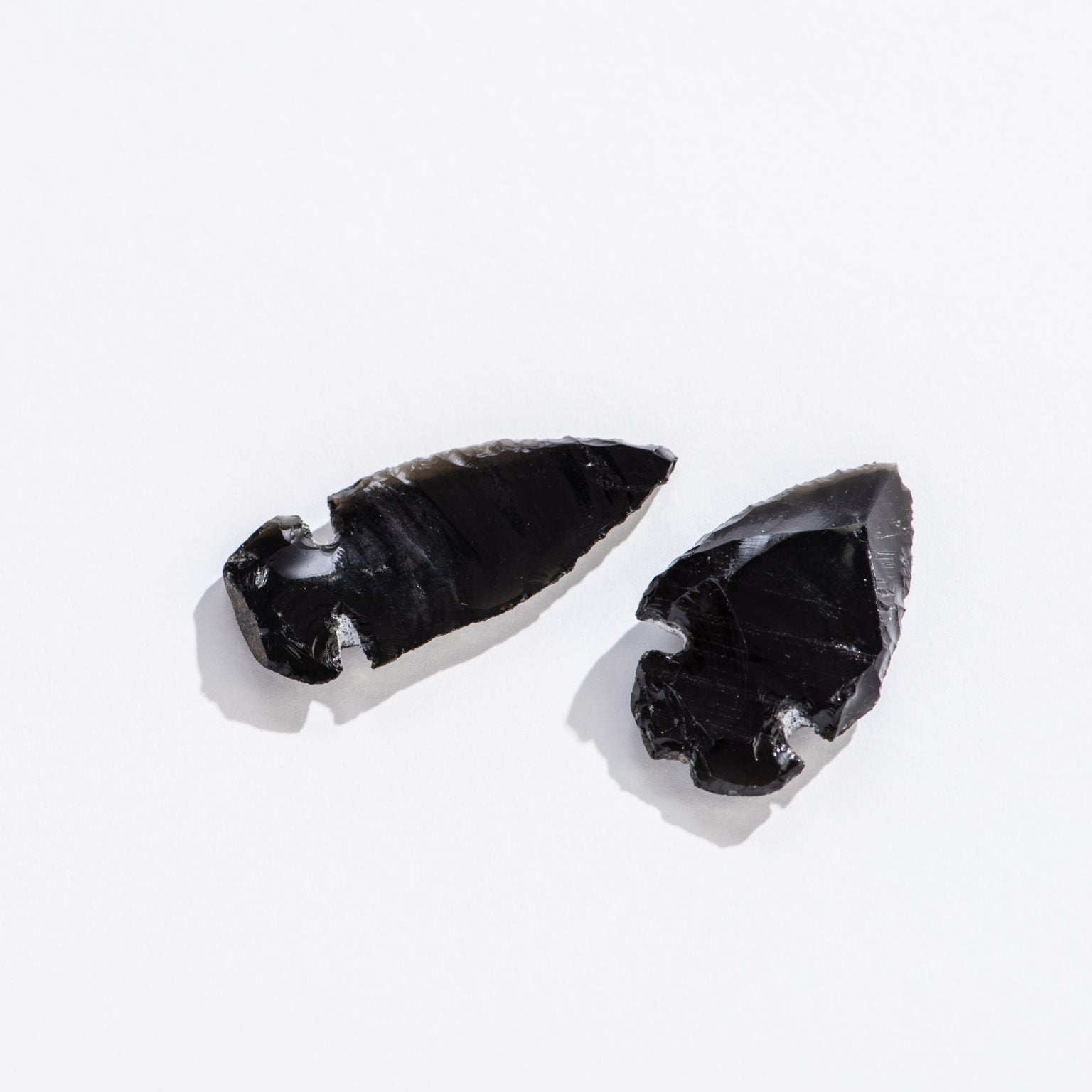 Black Obsidian Arrowheads