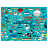 Ocean Life 1000 Piece Jigsaw Puzzle Mudpuppy