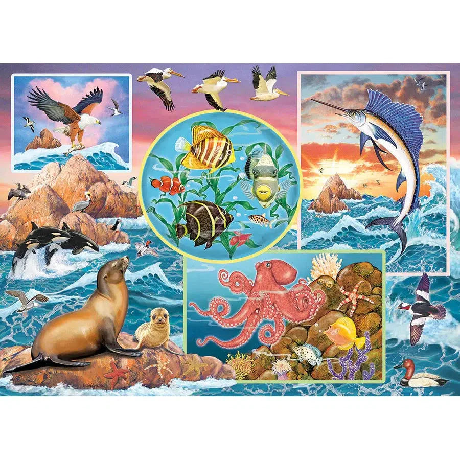 Ocean Magic 350 Piece Family Jigsaw Puzzle Cobble Hill