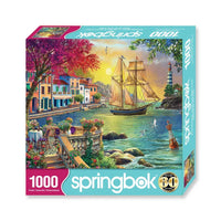 Oceanside Sunset 1000 Piece Jigsaw Puzzle Springbok