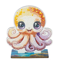Octopus "Ocean" Crystal Art Buddies Kit Craft Buddy - BIG FRENCHIES