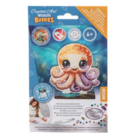 Octopus "Ocean" Crystal Art Buddies Kit Craft Buddy - BIG FRENCHIES