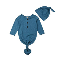 Newborn Baby Sleeper Nightgown - # BAAA81810001 - BIG FRENCHIES