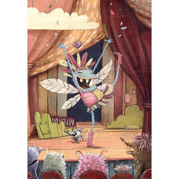 Off Broadway Zozoville 2000 Piece Jigsaw Puzzle Heye - BIG FRENCHIES