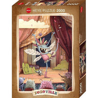 Off Broadway Zozoville 2000 Piece Jigsaw Puzzle Heye - BIG FRENCHIES