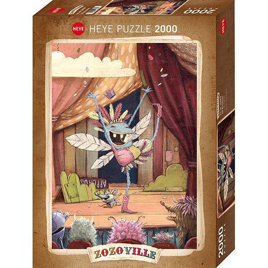 Off Broadway Zozoville 2000 Piece Jigsaw Puzzle Heye - BIG FRENCHIES