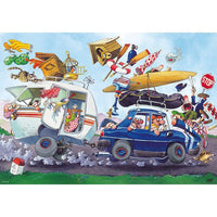 Off on Holiday! Cartoon Classics 500 Piece Jigsaw Puzzle Heye