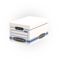 Office File Box (White )- Minifig Scale Custom Set - Made Using LEGO® Parts
