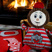 NCAA Ohio State University, Brutus the Buckeye Knottie® Plush Dog Toy - BIG FRENCHIES