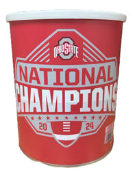 2024 National Champions Ohio State Buckeyes Gift Tin Basket - BIG FRENCHIES