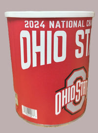 2024 National Champions Ohio State Buckeyes Gift Tin Basket - BIG FRENCHIES