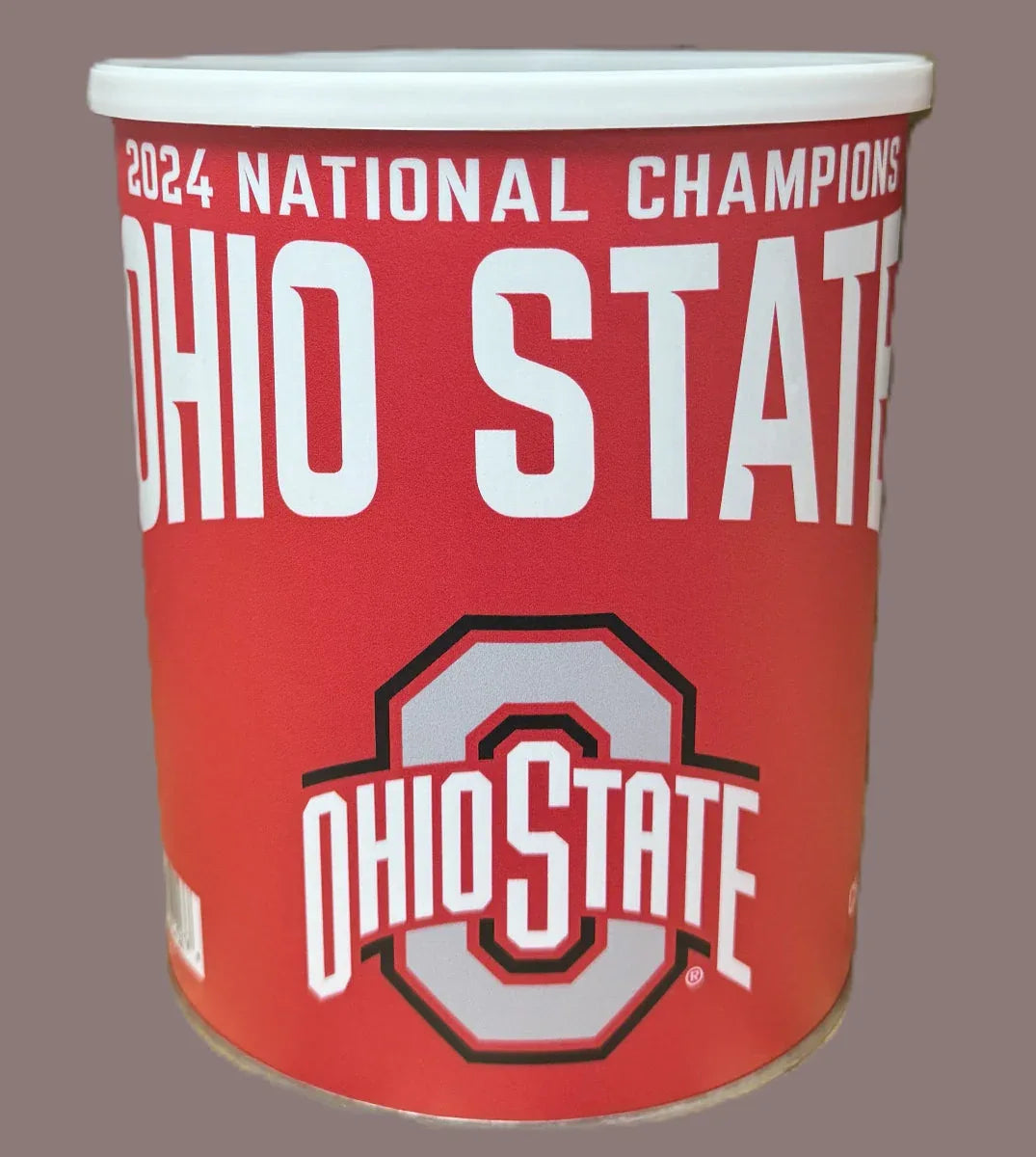 2024 National Champions Ohio State Buckeyes Gift Tin Basket - BIG FRENCHIES