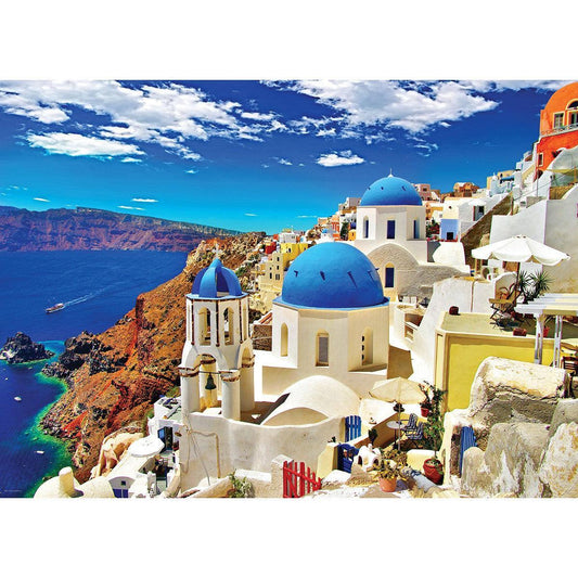 Oia Santorini Greece 1000 Piece Jigsaw Puzzle Eurographics - BIG FRENCHIES