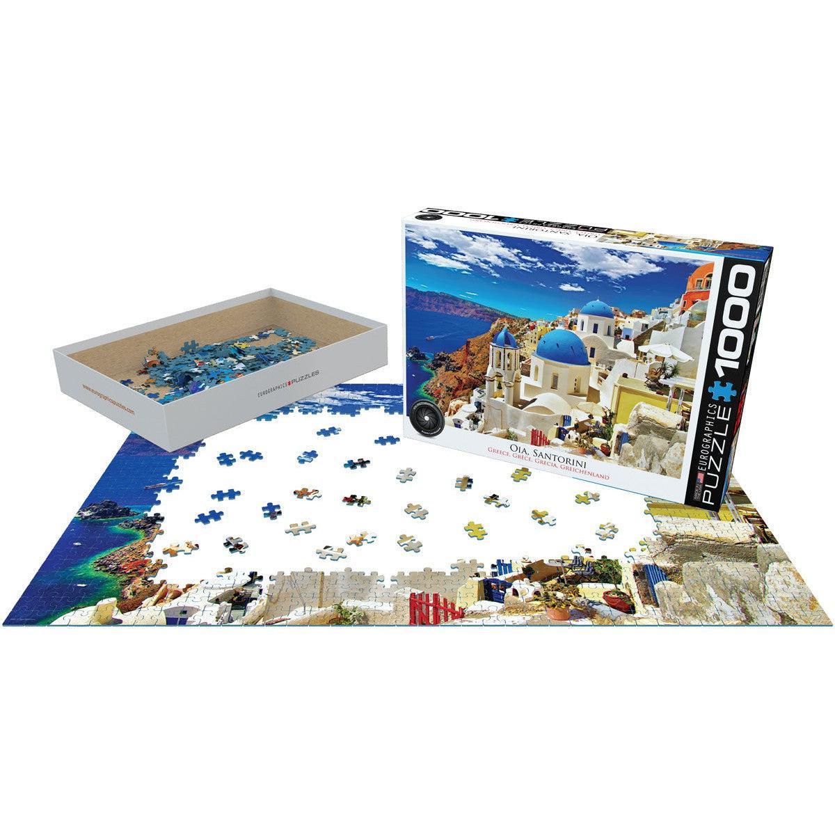Oia Santorini Greece 1000 Piece Jigsaw Puzzle Eurographics - BIG FRENCHIES