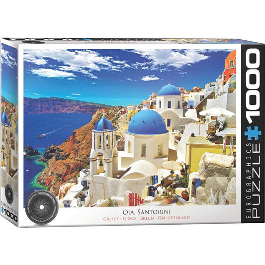 Oia Santorini Greece 1000 Piece Jigsaw Puzzle Eurographics - BIG FRENCHIES