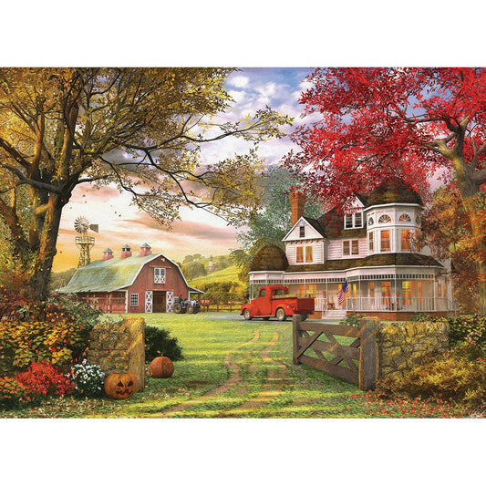 Old Pumpkin Farm 1000 Piece Jigsaw Puzzle Eurographics