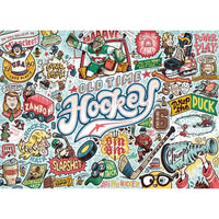 Old Time Hockey "Something's Amiss!" 1000 Piece Jigsaw Puzzle PuzzleTwist - BIG FRENCHIES