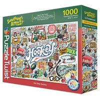 Old Time Hockey "Something's Amiss!" 1000 Piece Jigsaw Puzzle PuzzleTwist - BIG FRENCHIES