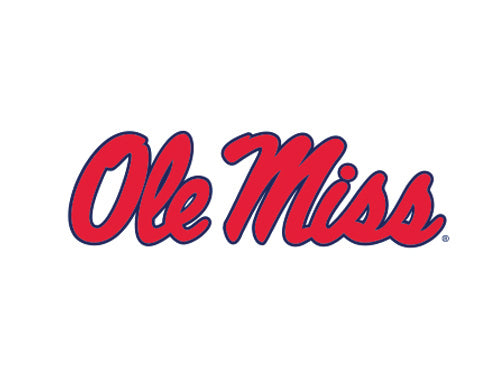NCAA Ole Miss (U. of Mississippi), Tony Land Shark Knottie® Plush Dog Toy - BIG FRENCHIES