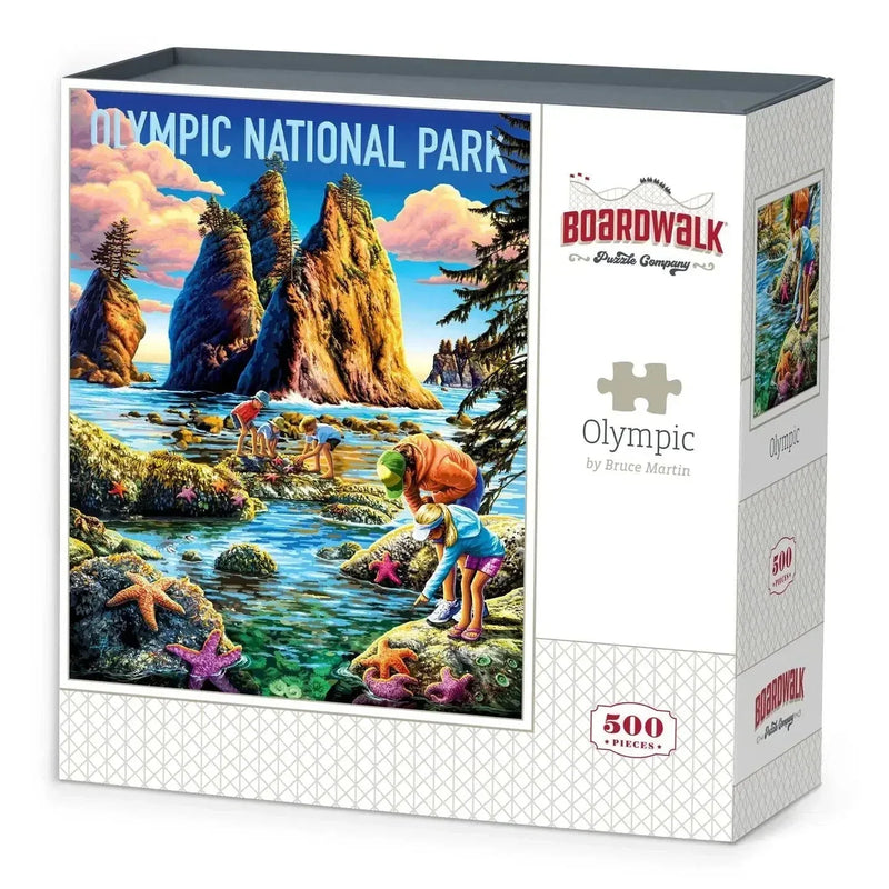 Olympic National Park 500 Piece Jigsaw Puzzle Boardwalk - BIG FRENCHIES