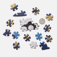 On the Street 750 Piece Custom Shape Jigsaw Puzzle Potter - BIG FRENCHIES
