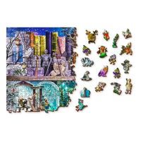Once Upon a Fairytale 2000 Piece Wood Jigsaw Puzzle Wooden City
