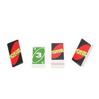 "One" Card Game Set - Custom Printed 1x2 Tiles - Made with LEGO® Parts