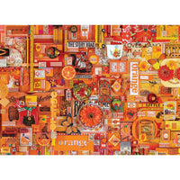 Orange 1000 Piece Jigsaw Puzzle Cobble Hill - BIG FRENCHIES