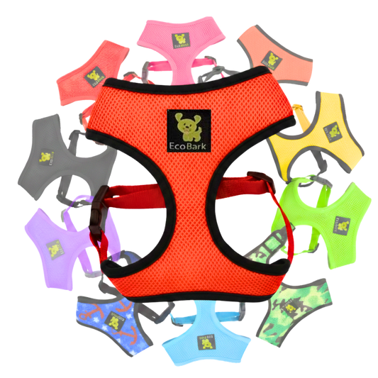 EcoBark Over-the-Head Dog Harnesses - 18 Colors & Patterns - BIG FRENCHIES