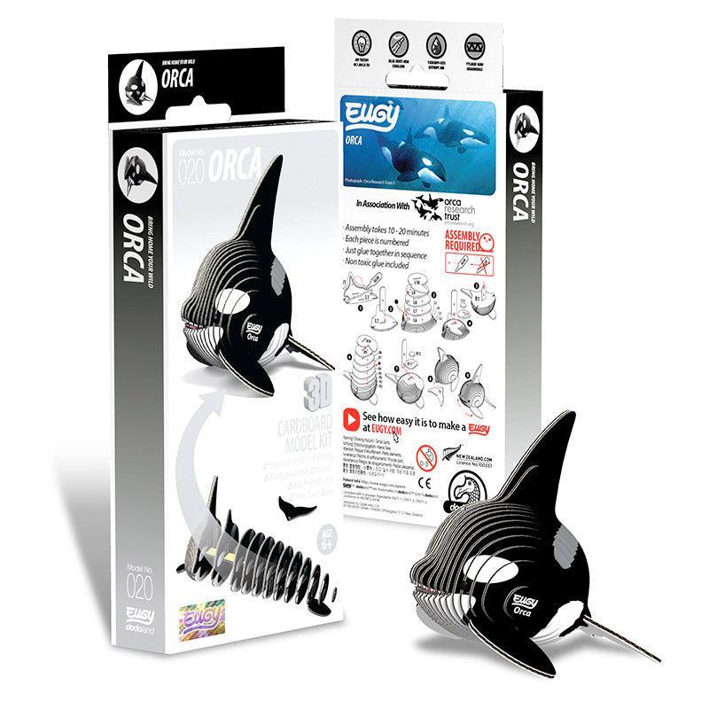 Orca 3D Cardboard Model Kit Eugy - BIG FRENCHIES