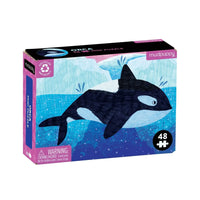Orca 48 Piece Mini Jigsaw Puzzle Mudpuppy