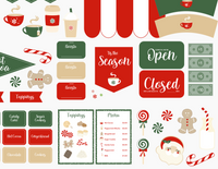 Hot Cocoa Dramatic Play Printables