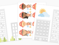 Fire Fighter & Fire Truck Printable Dramatic Play Kit