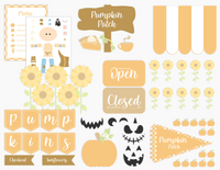 Pumpkin Patch Printable Dramatic Play